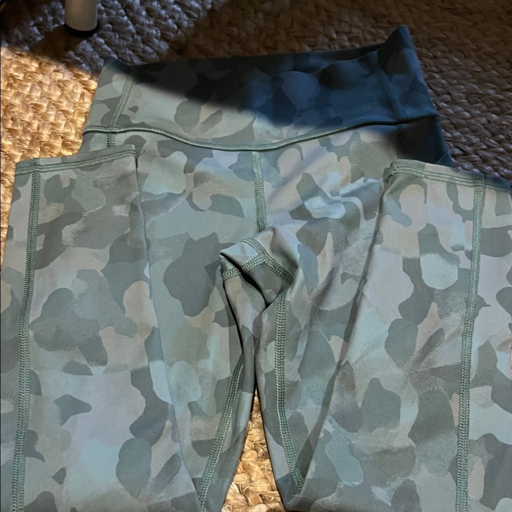 Target Kids Camouflage Leggings - Green and Gray